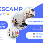 Денний табір у Феллбаху під час свят Трійця 2026 року для дітей віком від 7 до 16 років з навчанням, грою та творчістю